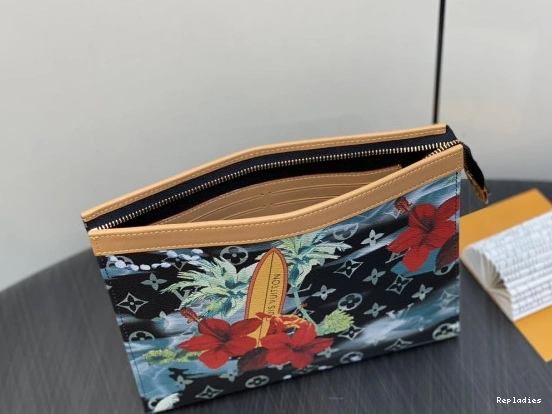 Repzbay VUITTON POCHETTE LOUIS VOYAGE-27*21*6CM 0825